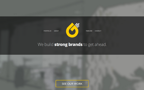Bootstrap template Go For It - Creative Template