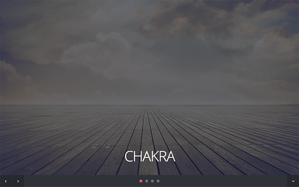 Bootstrap template Chakra - Responsive One Page Template