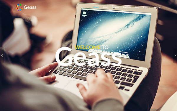 Bootstrap theme Geass - Creative Onepage Template