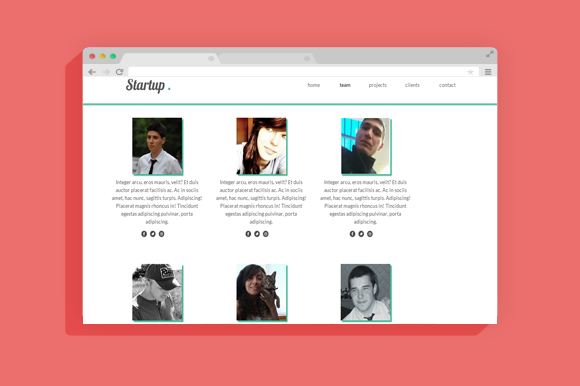 Bootstrap theme [-50%]Startup - Responsive Theme