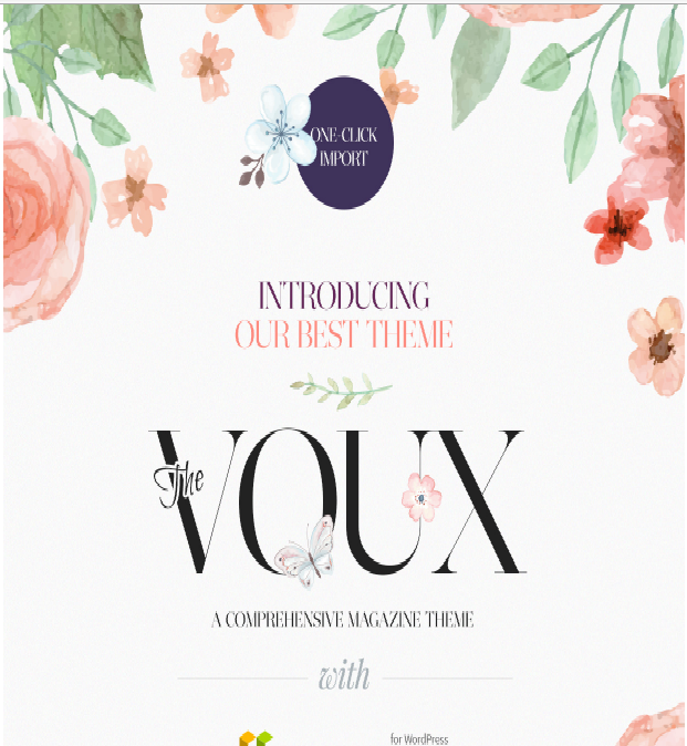 Bootstrap theme The Voux - A Comprehensive Magazine Theme