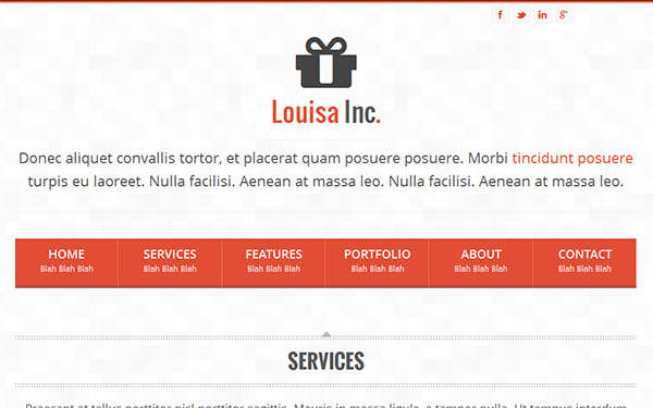 Bootstrap theme Responsive Professional Portfolio Theme