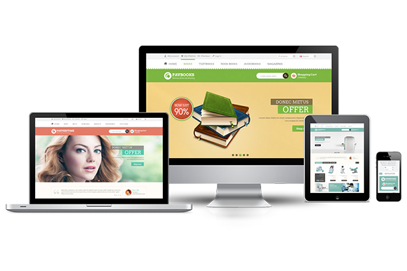 Bootstrap theme Pav Books Responsive Opencart Theme